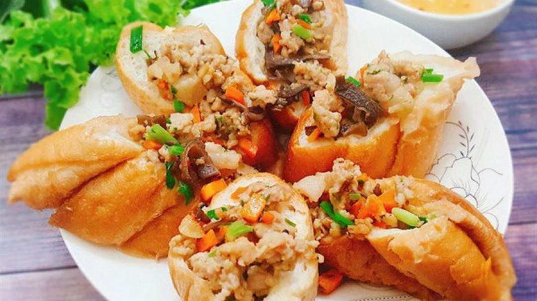 Món bánh mì hấp dẫn