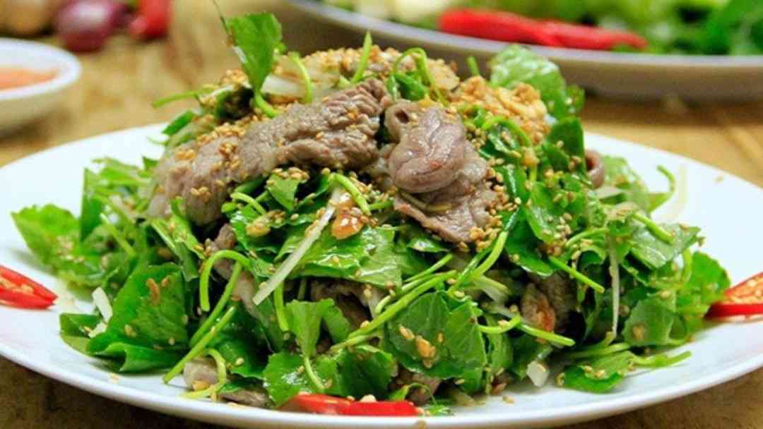 Salad rau má là món ăn ngon và giải nhiệt cơ thể tốt 