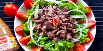 Cách trang trí món ăn từ xà lách để làm cho món ăn ngon hơn