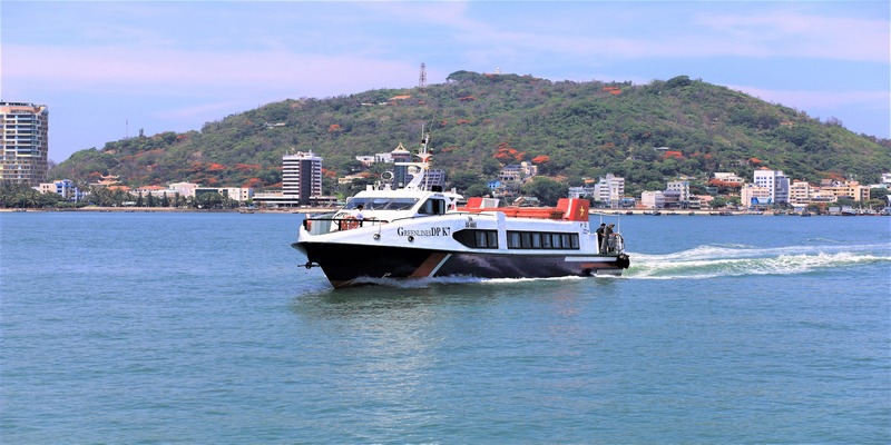 Tàu cao tốc GreenlinesDP cũng là một lựa chọn để đi đến Vũng Tàu